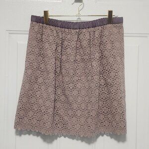 J. Crew Lace Eyelet Skirt